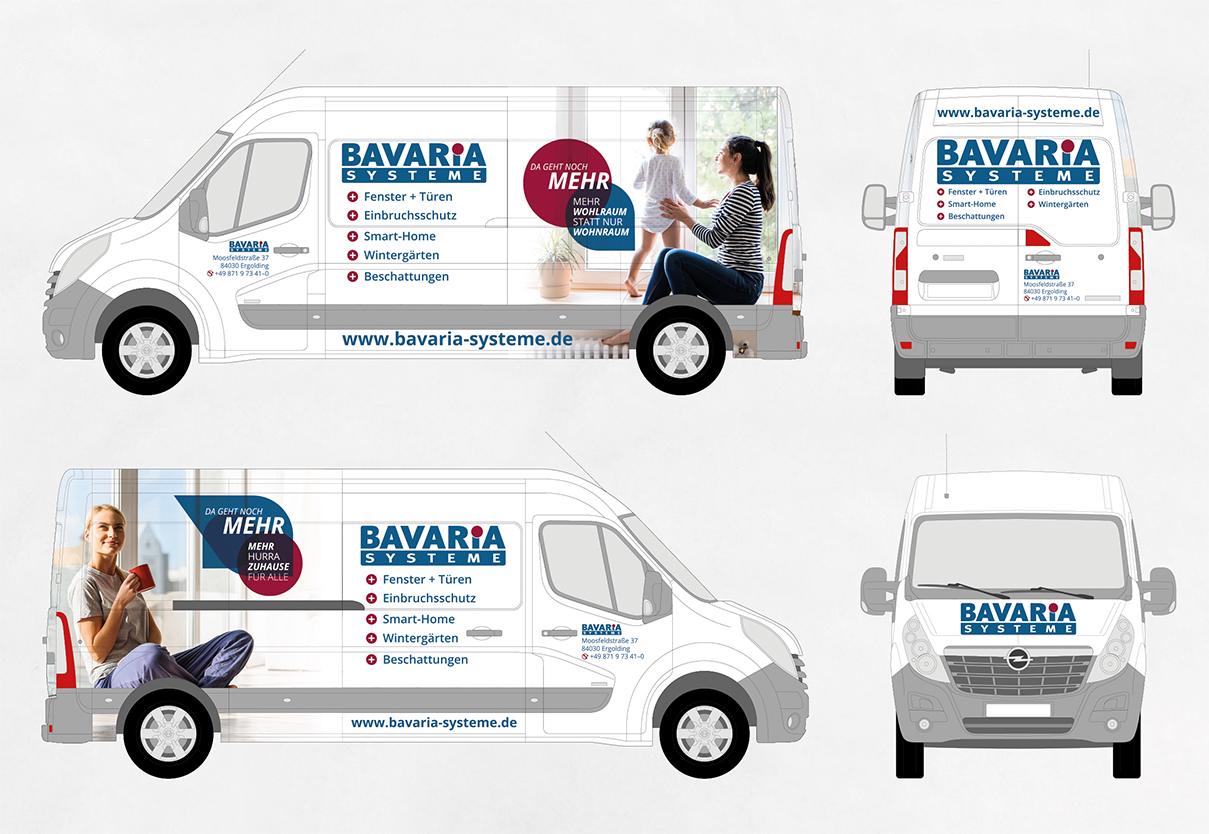 Fahrzeugwerbung Bavaria Systeme Fahrzeugwerbung Bavaria Systeme