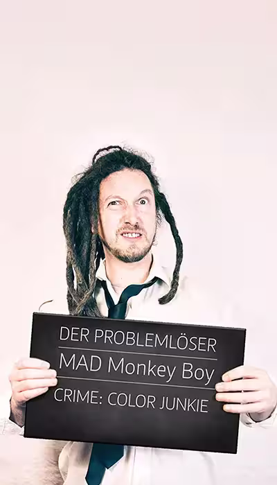 Werbeagentur madmoses in Landshut - Gestalter sind wie eine Pralinenschachtel, man weiß nie, was man bekommt - Spruch Julien Sterr