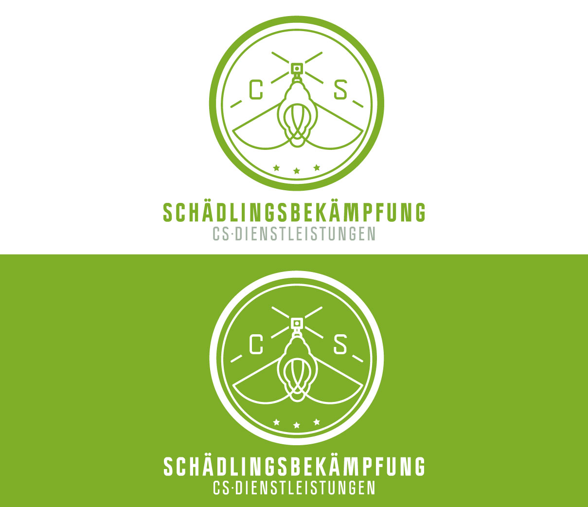 Bild des Logos der Firma: "CS - Dienstleisungen" in zwei Verschiedenen Varianten Bild des Logos der Firma: "CS - Dienstleisungen" in zwei Verschiedenen Varianten